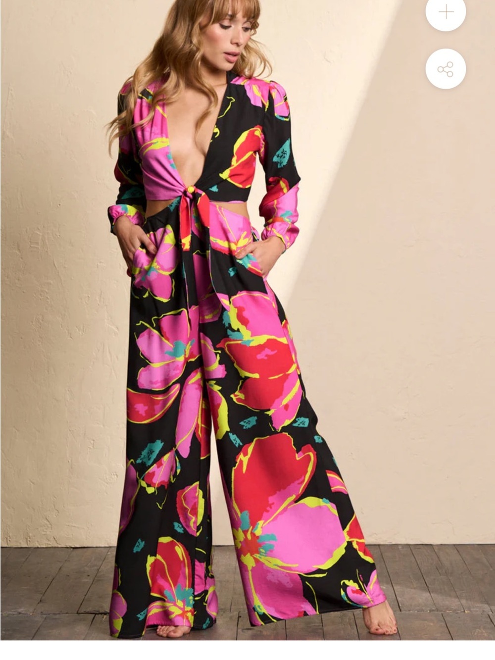 NWT Maaji FLORY KIRA BEACHWEAR JUMPSUIT, size medium